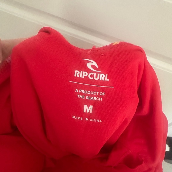 Rip Curl Red One Piece Swimsuit - Picture 4 of 4